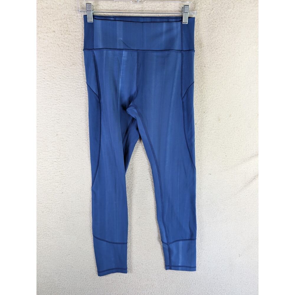 lululemon athletica Blue High-Waist Leggings